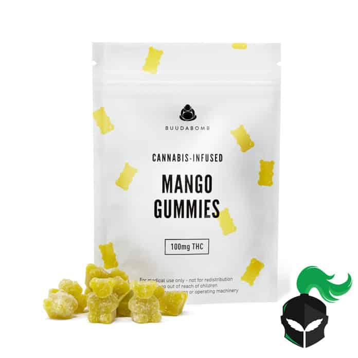 BuudaBomb Mango Gummies 100mg