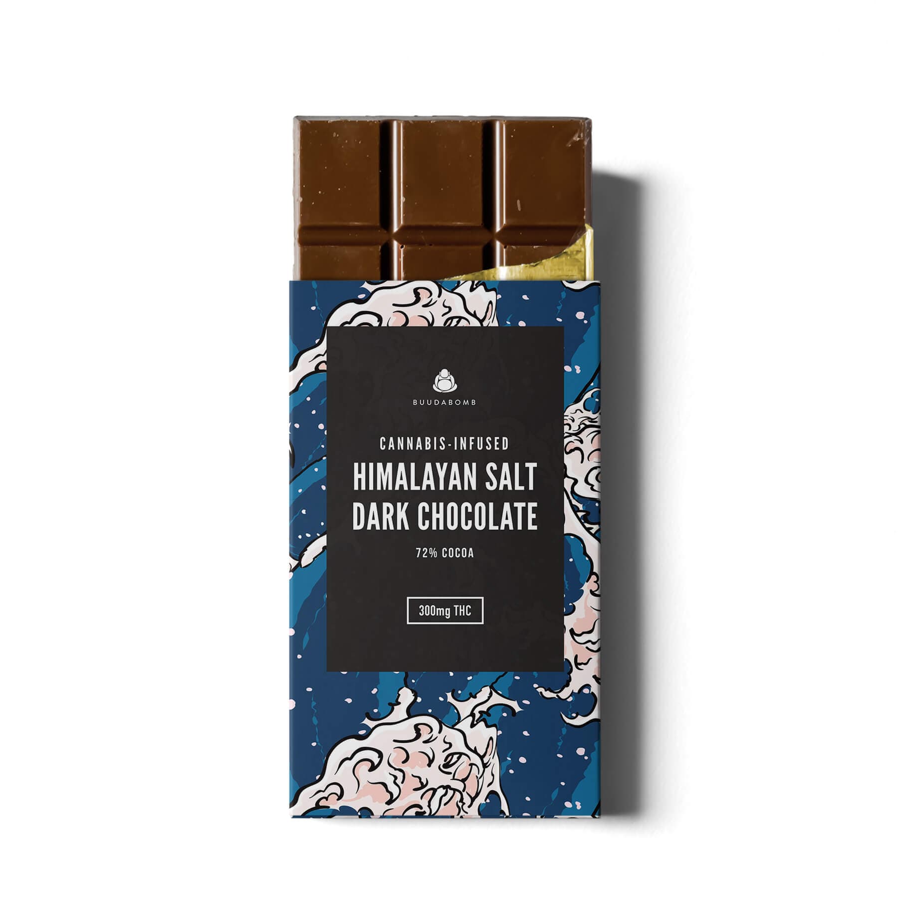 BuudaBomb Himalayan Salt Dark Chocolate 300MG