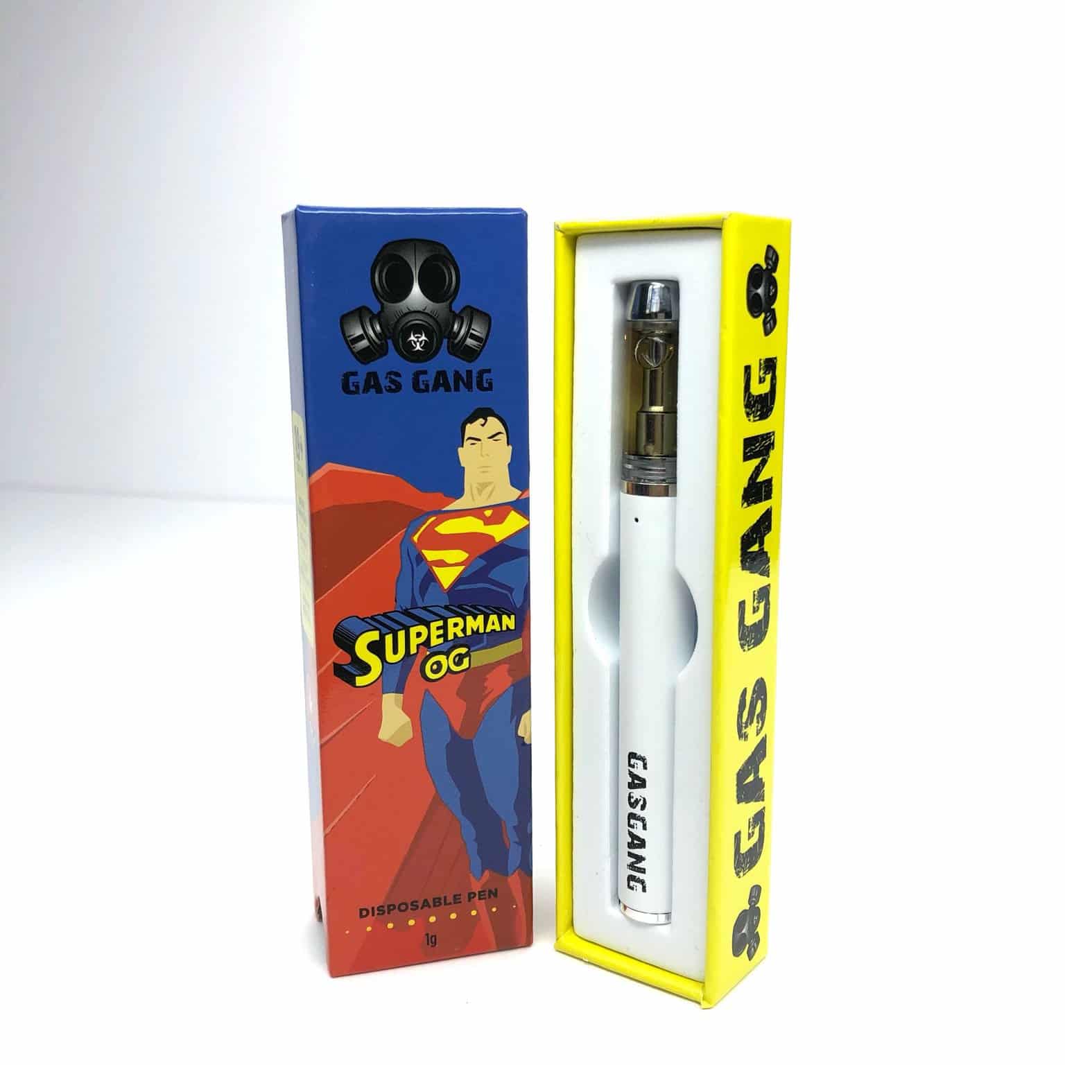 THC Pen | Gas Gang - Superman OG (1000 MG)