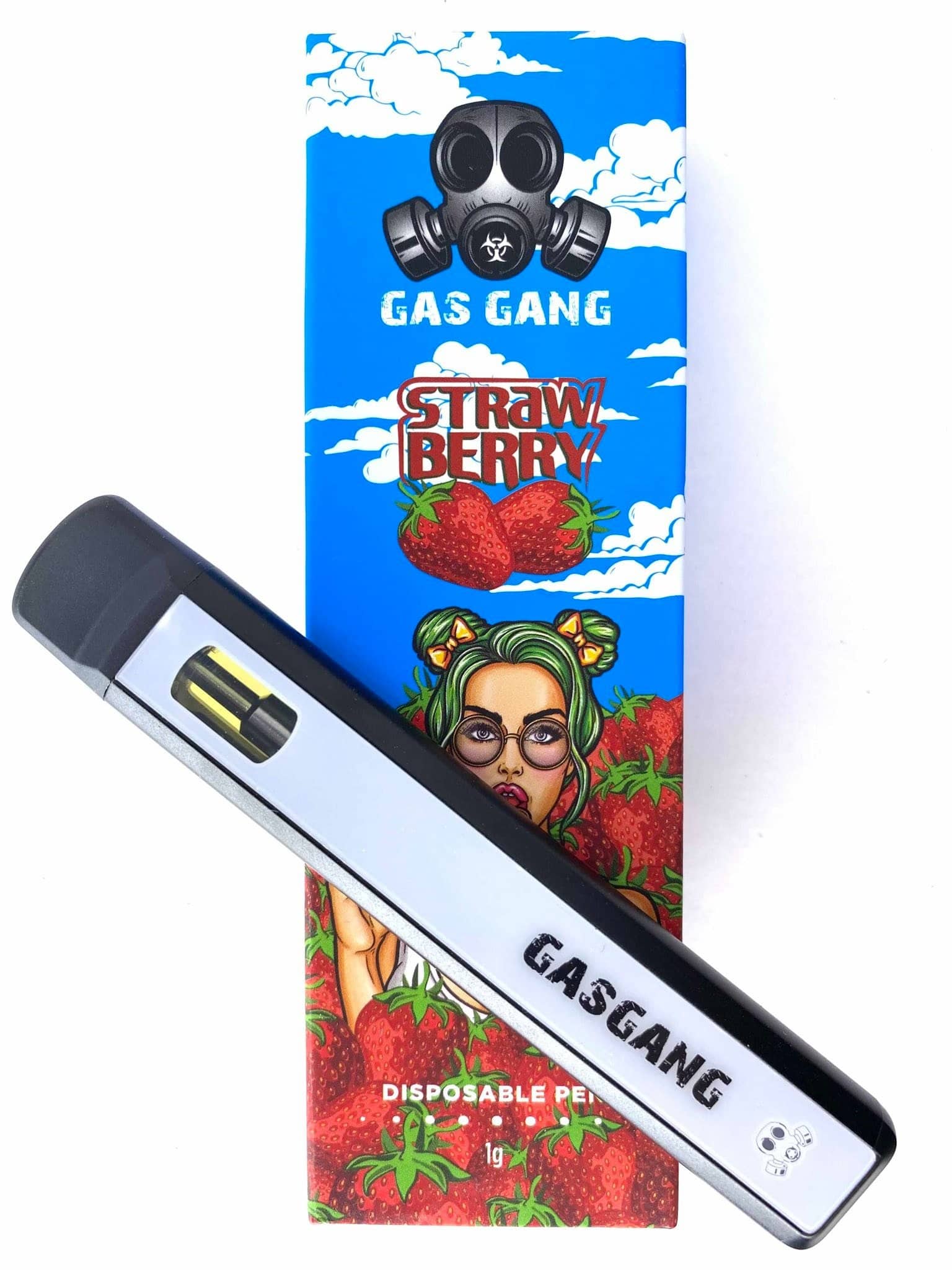 THC Pen | Gas Gang - Strawberry (1000 MG)