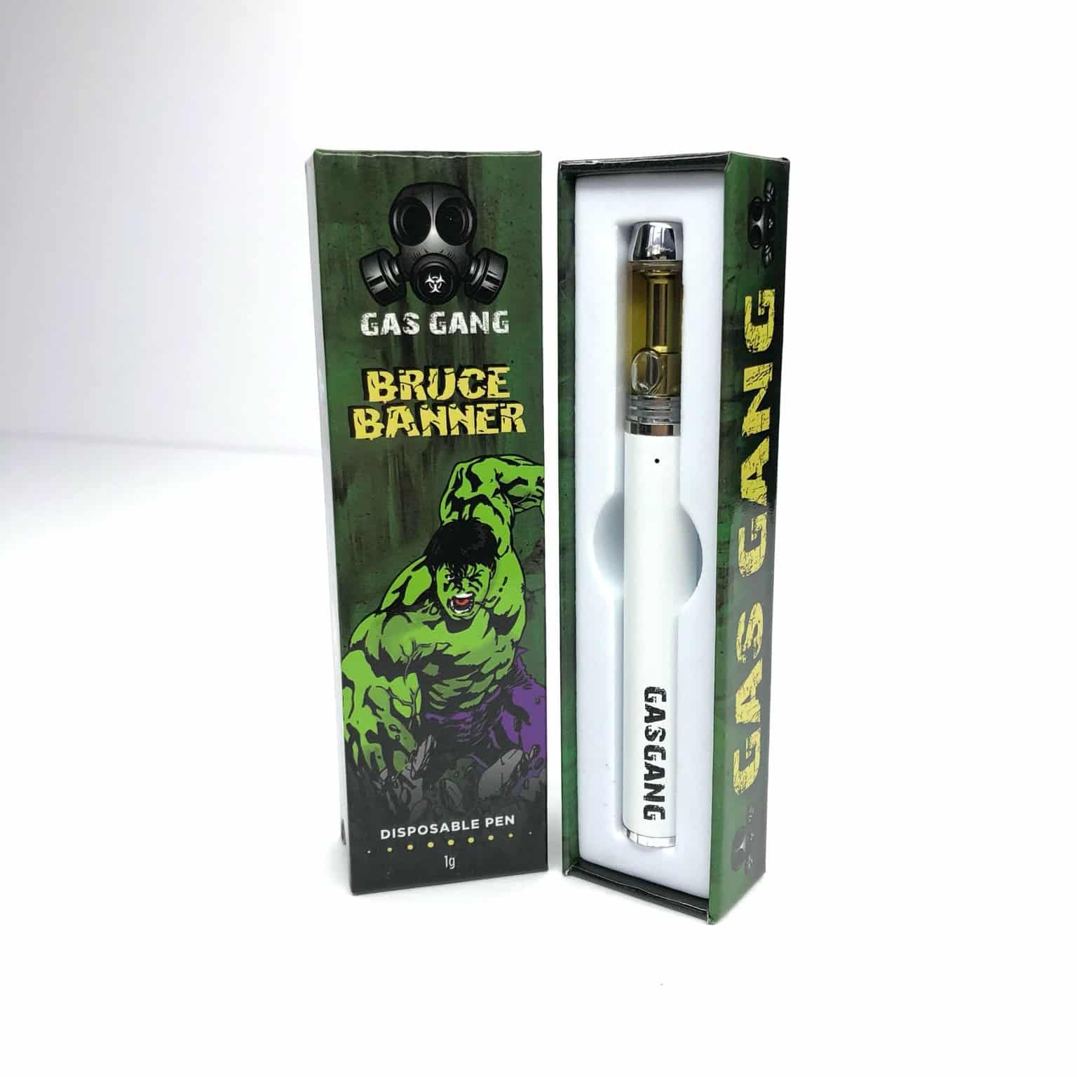 THC Pen | Gas Gang - Bruce Banner (1000 MG)